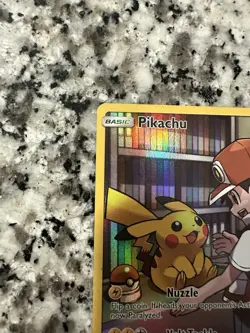 Pokemon Pikachu TCG Card #241/236 Cosmic Eclipse Secret Rare - Image 2