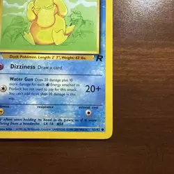 Psyduck 65/82 1st Edition Team Rocket Common 2000 English Pokemon Card WoTC - Image 4