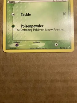 Bulbasaur Pokemon Card Crystal Guardians 45/100 LP - Image 4