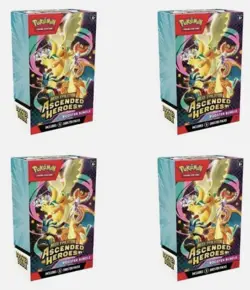 4 x Pokemon TCG: Mega Evolution-Ascended Heroes Booster Bundle (6 Packs) PRESALE - Image 1