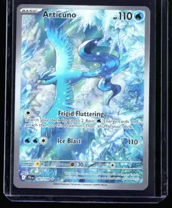 2025 Scarlet & Violet - Journey Together Articuno #161 Illustration Rare Pokemon - Image 1