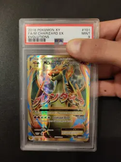 Pokemon Card - M Charizard Ex 101/108 XY Evolutions - PSA 9 - Eng - Image 1