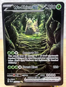 Paldea Evolved Wo-Chien ex 257/193 Special Illustration Rare Pokemon NM/M - Image 1