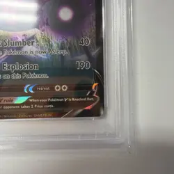 Gengar V 156/264 Prize Pack: Series 2 Pokemon Play! PSA 8 - Image 4