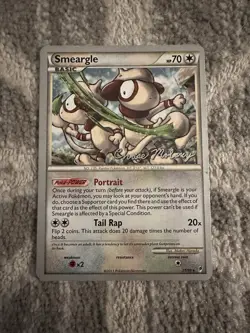 Pokemon Smeargle 2011 21/95 Call Of Legends World Championship 2012 Regular - Image 1