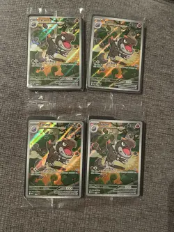 4x Tyrunt #70 - Perfect Order Black Star Promo Holo Pokemon TCG SEALED - Image 1