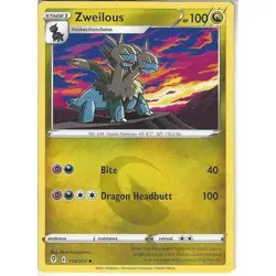 Zweilous - 114/203 - Uncommon - Evolving Skies - Pokemon TCG - Image 1