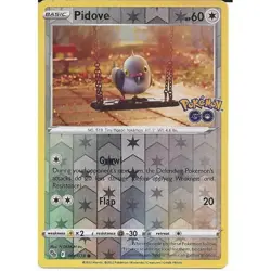 Pidove - 061/078 - Reverse Holo - Pokemon GO - Pokemon TCG - Image 1