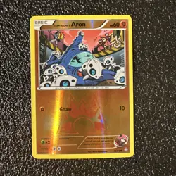 Pokemon TCG - Team Magma's Aron - 12/34 - Double Crisis - Holo - Image 1
