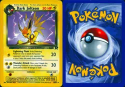 DARK JOLTEON 38/82 UNCOMMON TEAM ROCKET POKEMON UNLIMITED LP - Image 3