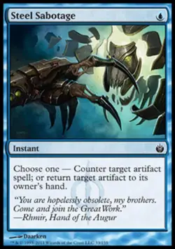 Steel Sabotage - Light Play MTG Mirrodin Besieged - Image 1