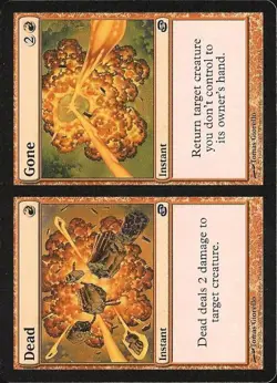 Dead / Gone - Light Play MTG Planar Chaos - Image 1