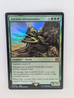 Ancient Adamantoise Prerelease FOIL FFXV Final Fantasy 15 MTG Magic Gathering NM - Image 1
