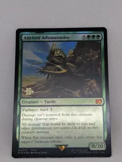Ancient Adamantoise Prerelease FOIL FFXV Final Fantasy 15 MTG Magic Gathering NM - Image 3