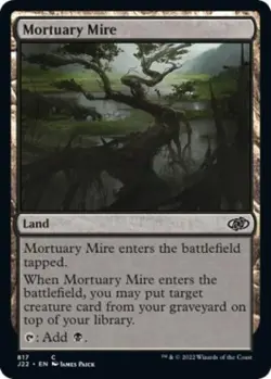 Mortuary Mire - Light Play MTG Jumpstart 2022 - Image 1