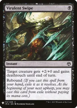 1x Virulent Swipe MTG Mystery Booster NM Magic Regular - Image 1