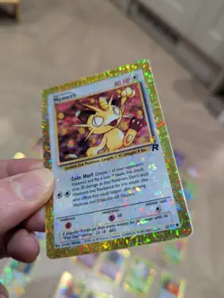 Pokemon TCG Holo Prism Vintage Vending Machine Sticker Cards Bundle X63 gold - Image 3