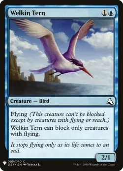 1x Welkin Tern MTG Mystery Booster NM Magic Regular - Image 1
