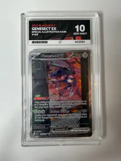 Pokemon TCG - Genesect ex - 169/086 - Black Bolt - Ace 10 - Image 1