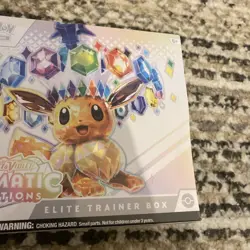 Pokemon Prismatic Evolutions Elite Trainer Box ETB Sealed S&V in Acrylic Case - Image 3