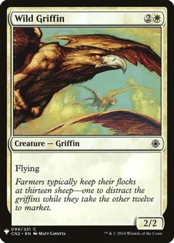 1x Wild Griffin MTG Mystery Booster NM Magic Regular - Image 1