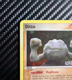 Ditto Geodude 62/113 Delta Species Reverse Holo LP Vintage 2005 Stamped Pokemon - Image 2