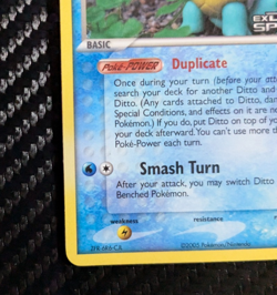 Ditto Squirtle 40/113 Delta Species Reverse Holo LP Vintage 2005 Stamped Pokemon - Image 5