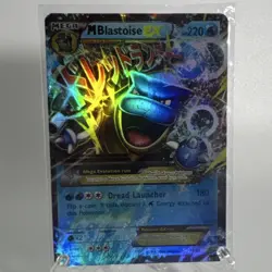 Pokemon M Blastoise EX 18/83 Generations Ultra Rare Full Art Holo 220 HP - Image 2