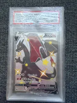 2020 Pokemon SWSH FA/Charizard V Champions Path -Secret #079 PSA 10 - Image 1
