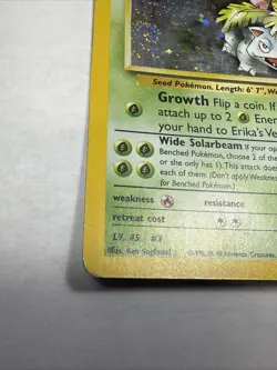Pokemon Erika's Venusaur Rare Holo Gym Challenge 90 MP 4/132 - Image 2