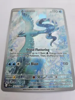 Articuno 161/159 Illustration Rare IR Pokemon Card Journey Together NM - Image 2