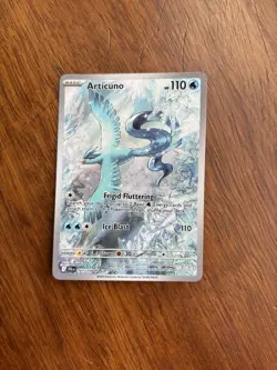 Pokemon TCG Journey Together Articuno Card 161/159 Illustration Rare NM/M - Image 1