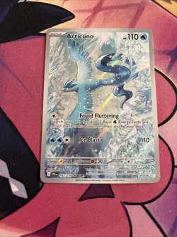 Pokemon TCG Journey Together Articuno Card 161/159 Illustration Rare - Image 1