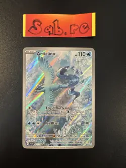 MINT Condition Articuno Illustration Rare SV Journey Together 161/159 Pokemon - Image 1