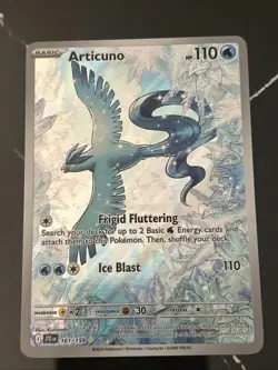 Pokemon TCG Articuno 161/159 Illustration Rare Journey Together NM/M Condition - Image 1