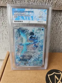 Articuno Pokemon TCG Journey Together Illustration Rare Card 161/159 Ace Grade 9 - Image 2