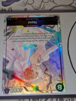 Nami OP15-086 SR Alt Art Parallel Wedding Dress One Piece TCG English NM - Image 4