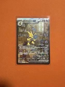 Alakazam EX 201/165 SIR Pokemon TCG Scarlet & Violet 151 English - Image 2