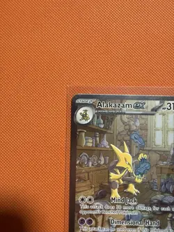 Alakazam EX 201/165 SIR Pokemon TCG Scarlet & Violet 151 English - Image 3