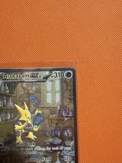 Alakazam EX 201/165 SIR Pokemon TCG Scarlet & Violet 151 English - Image 4