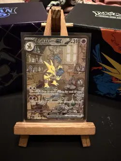 Pokemon Alakazam EX TCG Scarlet & Violet 151 Card 201/165 English Edition - Image 1
