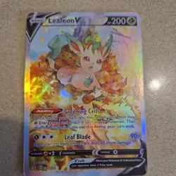 Leafeon V Alternate Full Art Evolving Skies 167/203 Ultra Rare Pokemon Card NM/M - Image 1