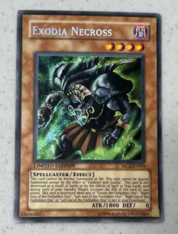 EXODIA NECROSS Secret Rare MC2-EN003 Limited Edition Yu-Gi-Oh! Card - Image 2