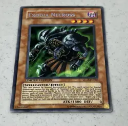 EXODIA NECROSS Secret Rare MC2-EN003 Limited Edition Yu-Gi-Oh! Card - Image 3