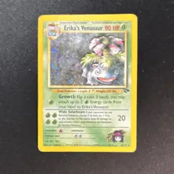 Pokemon Erika's Venusaur Gym Challenge Holo Rare Card 4/132 Unlimited 90HP - Image 1