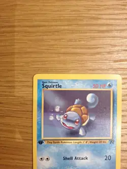 Pokemon Squirtle TCG Team Rocket Card 68/82 1st Edition Common NM - Image 2