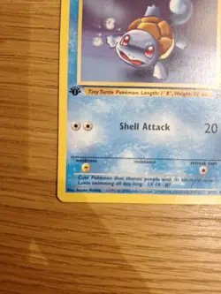 Pokemon Squirtle TCG Team Rocket Card 68/82 1st Edition Common NM - Image 5