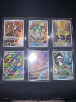 Lot Of 6 Pokemon Illustration Rare Cards - Image 1