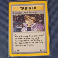 Pokemon Cards - Imposter Oaks Revenge 76/82 - Team Rocket 1st Edition WOTC - NM - Image 1