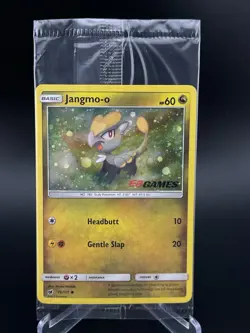Jangmo-o 75/111 EB Games Cosmos Holo Crimson Invasion Pokemon TCG Card Sealed - Image 3